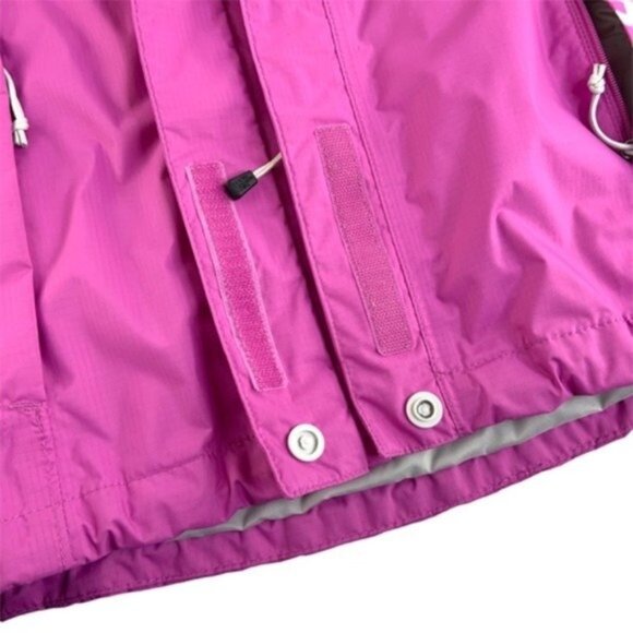 North Face Hyvent Purple Full Zip Hooded Wind Jacket - Picture 5 of 7